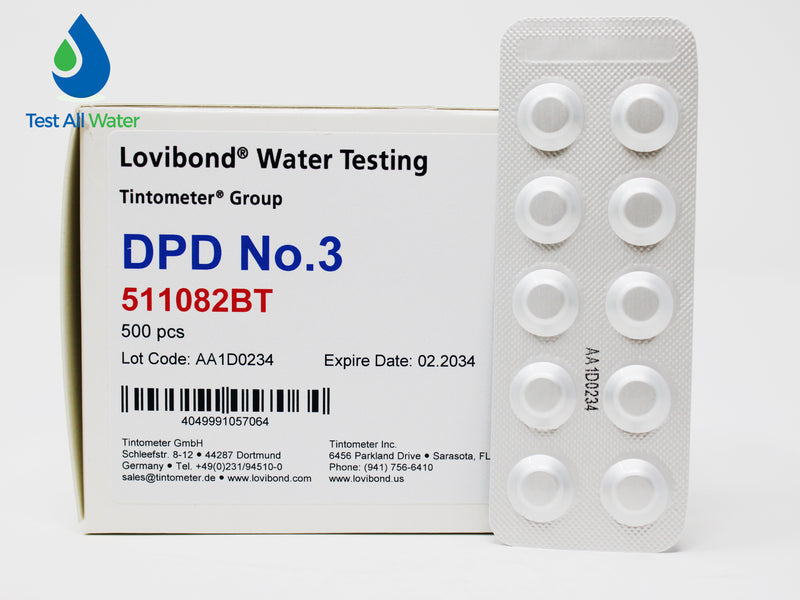 Lovibond DPD No 3 Total Chlorine Tablets
