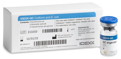 IDEXX-QC Coliform and E. coli