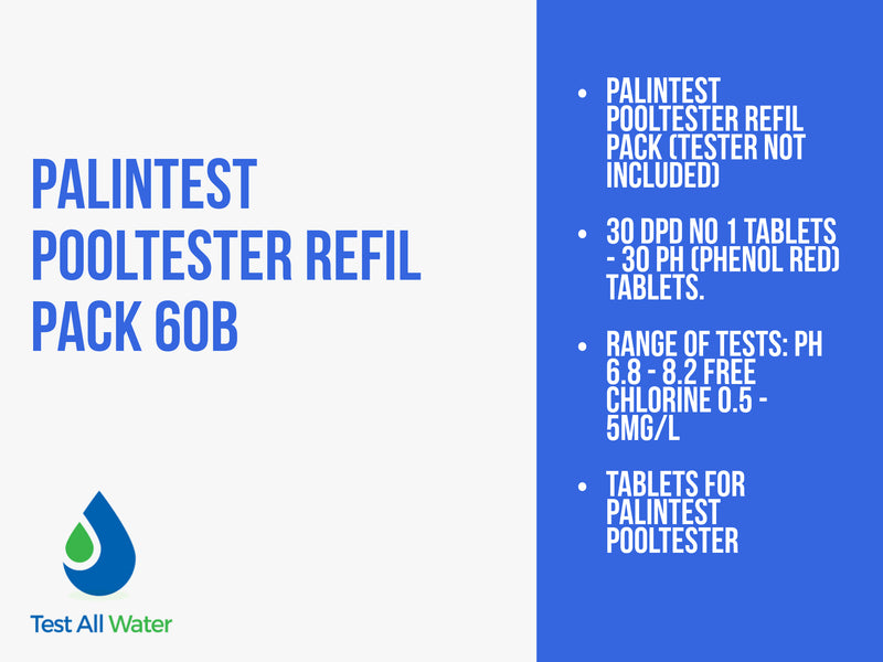 Palintest Pooltester Refil Pack 60B