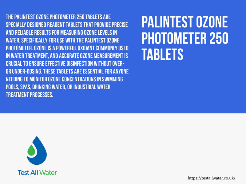 Palintest Ozone Photometer Tablets