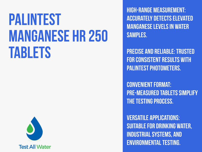 Palintest Manganese HR Tablets