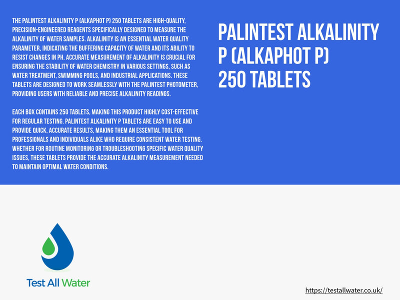 Palintest Alkalinity P (alkaphot P)  250 Tablets ( Discontinued )