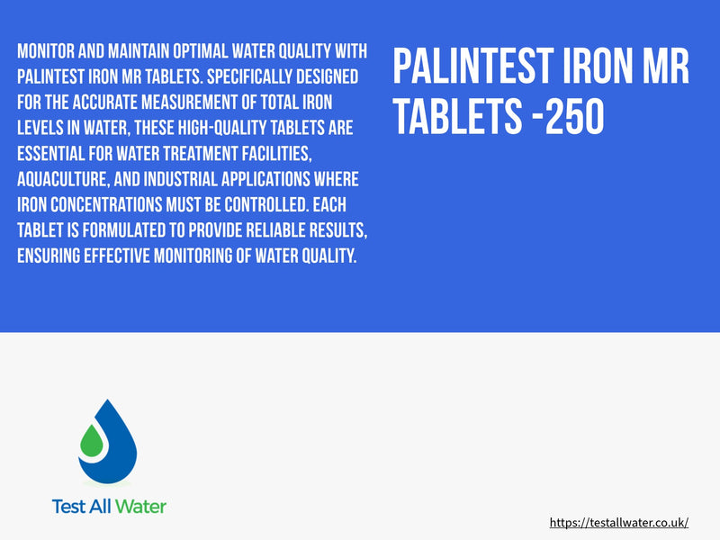 Palintest Iron MR Tablets