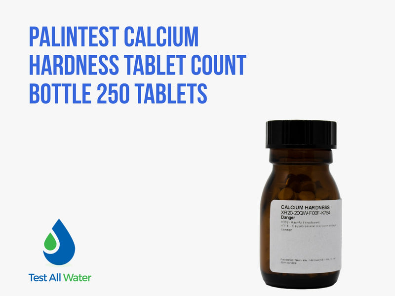 Palintest Calcium Hardness Tablet Count Bottle 250 Tablets