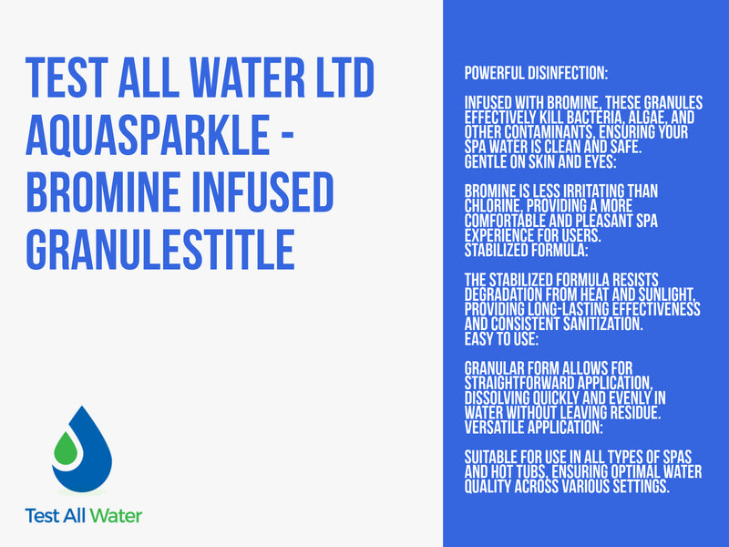 AquaSPArkle - Bromine Infused Granules