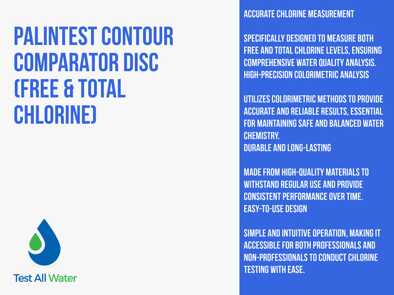 Palintest Contour Comparator Disc (Free & Total Chlorine)