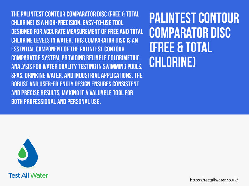 Palintest Contour Comparator Disc (Free & Total Chlorine)