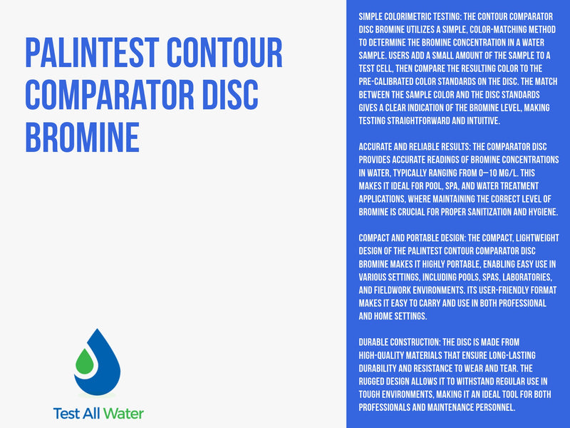 Palintest Contour Comparator Disc Bromine