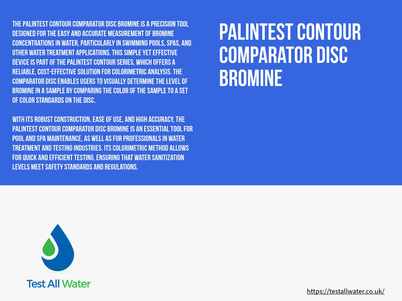 Palintest Contour Comparator Disc Bromine