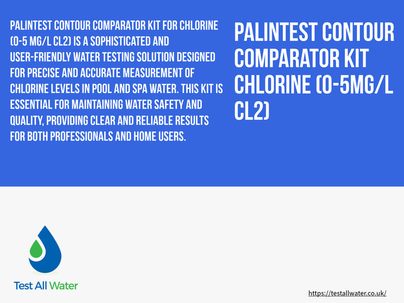 Palintest Contour Comparator Kit Chlorine (0-5mg/l Cl2)