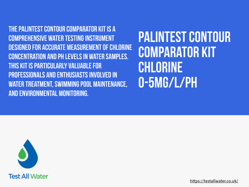 Palintest Contour Comparator Kit Chlorine 0-5mg/l  / pH