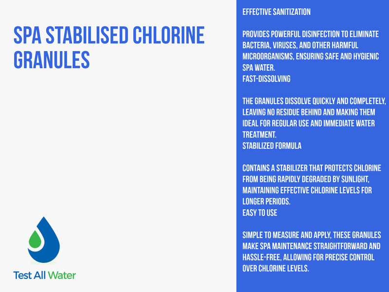 Stabilised Chlorine Granules