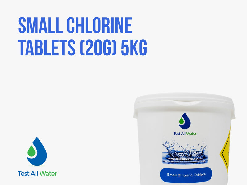 Test All Water Trichlor Stabilized Small Chlorine Tablets (20g)