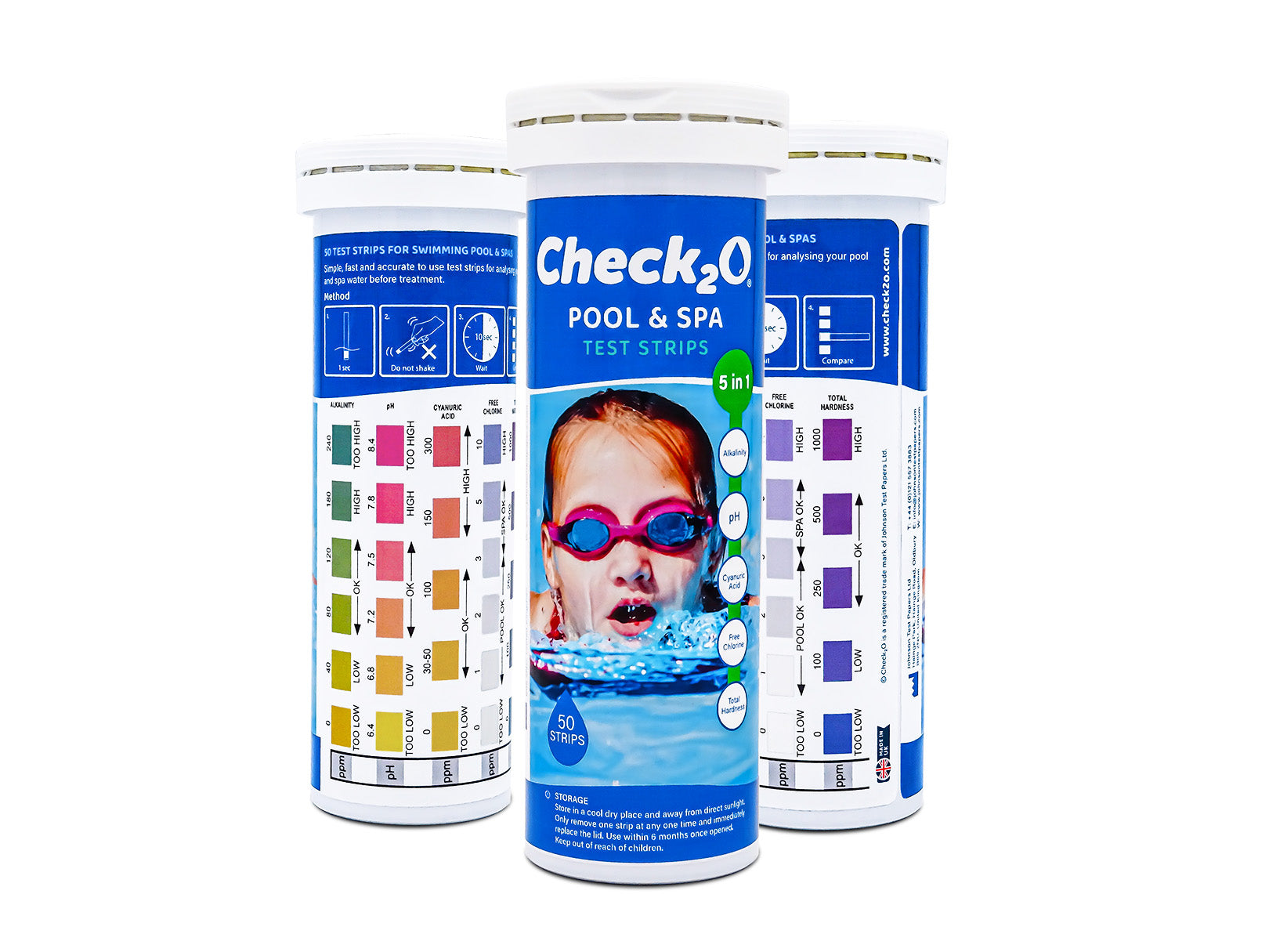 Check₂O Pool & Spa 5 in 1 Test Strips