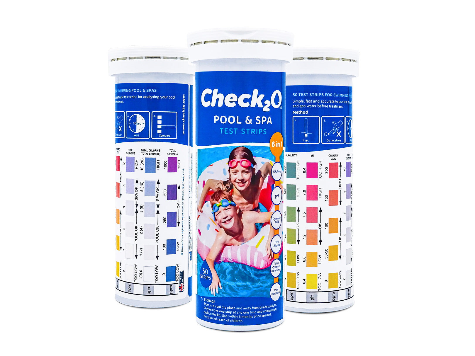 Check₂O Pool & Spa 6 in 1 Test Strips