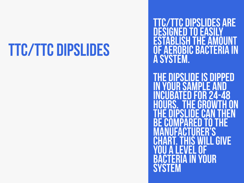 TTC/TTC Dipslides (Test All Water)