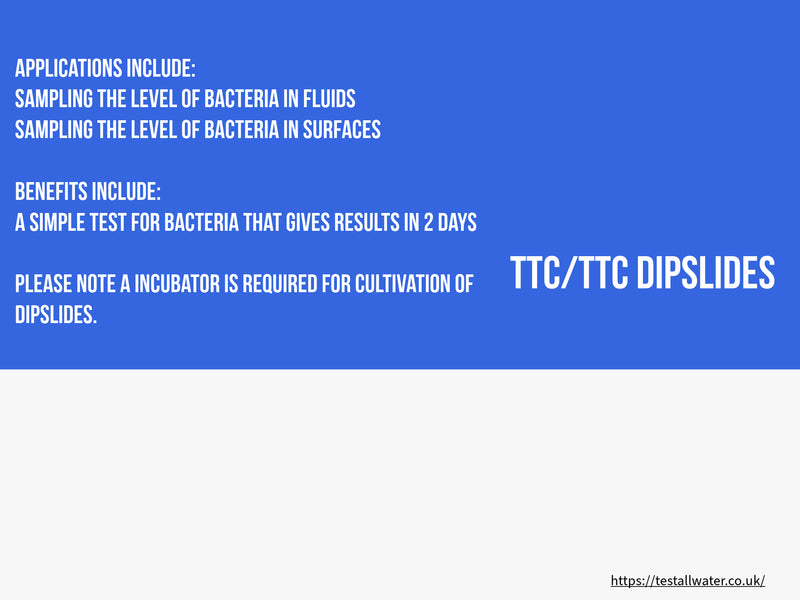 TTC/TTC Dipslides (Test All Water)