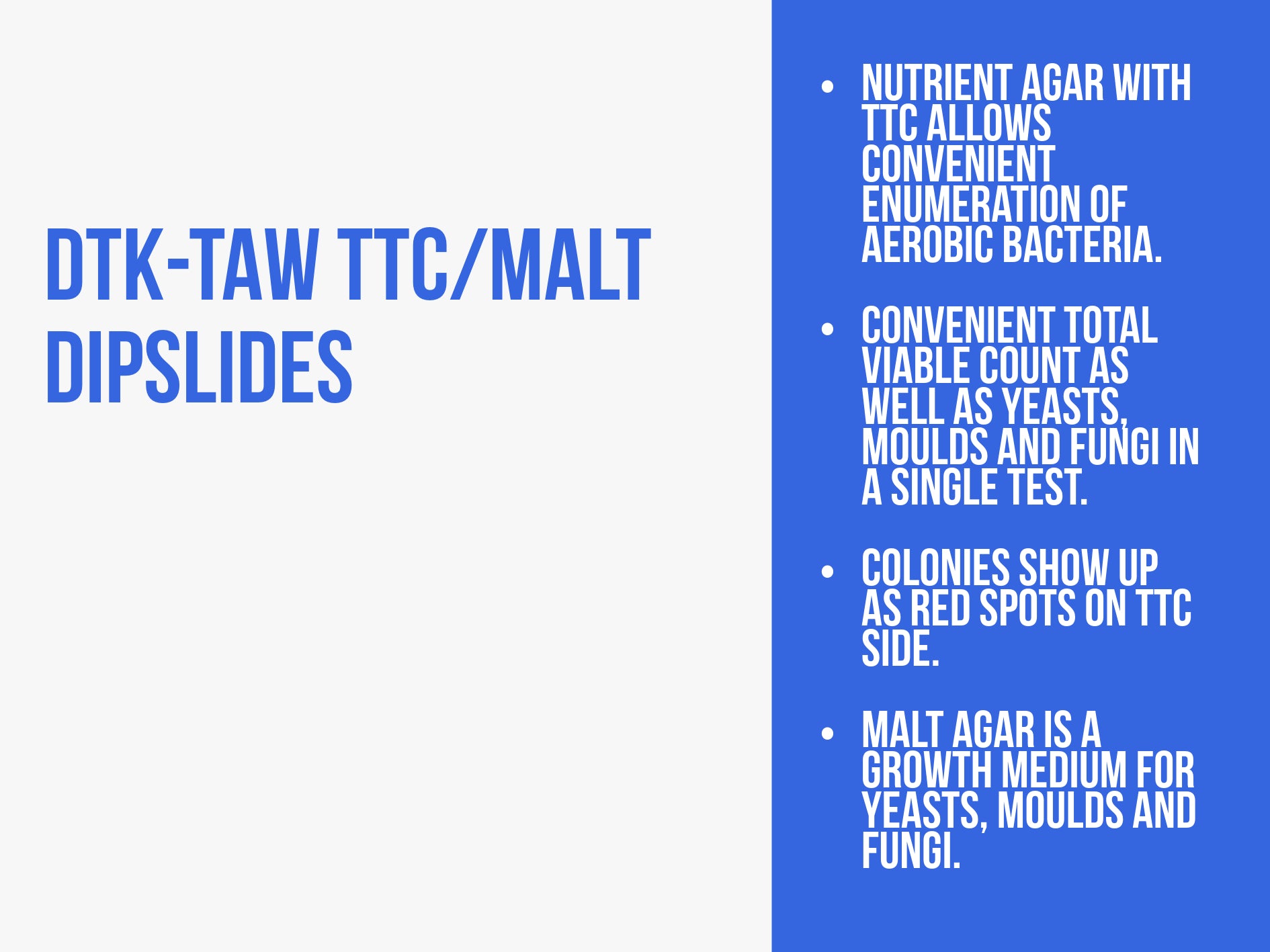 TTC/MALT Dipslides