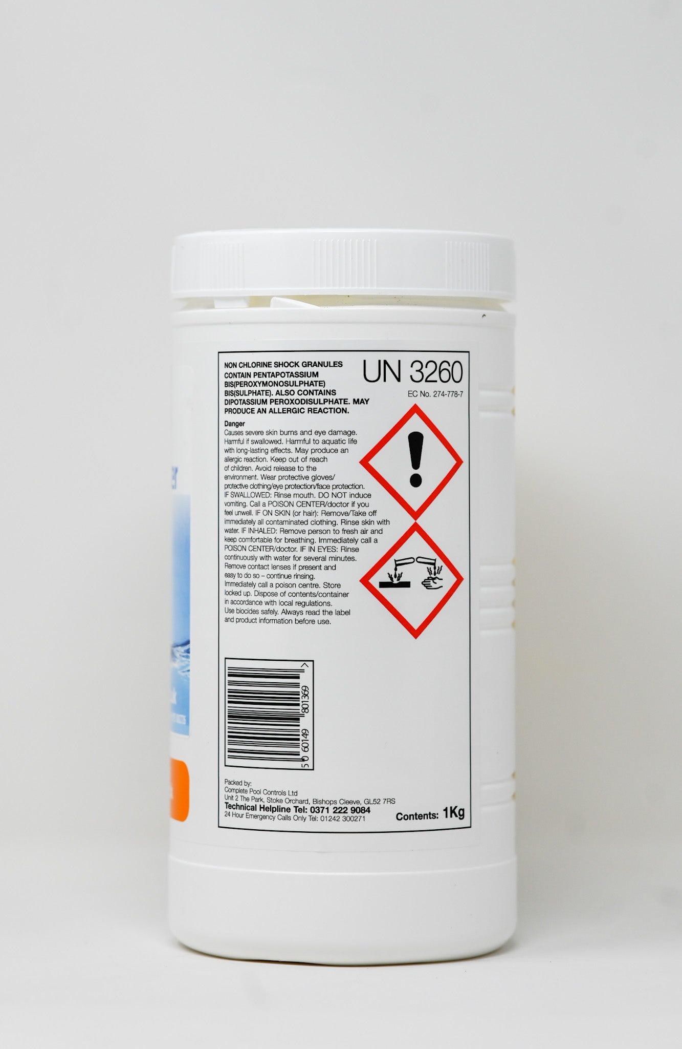 Test All Water Spa Non Chlorine Shock With 3 In 1 Testing Strips