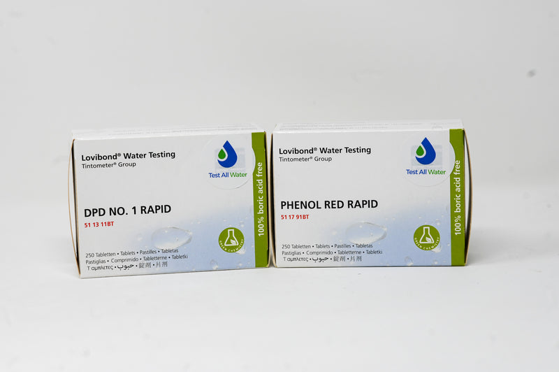 Lovibond Duo Pack : DPD No 1 Rapid/Phenol Red Rapid