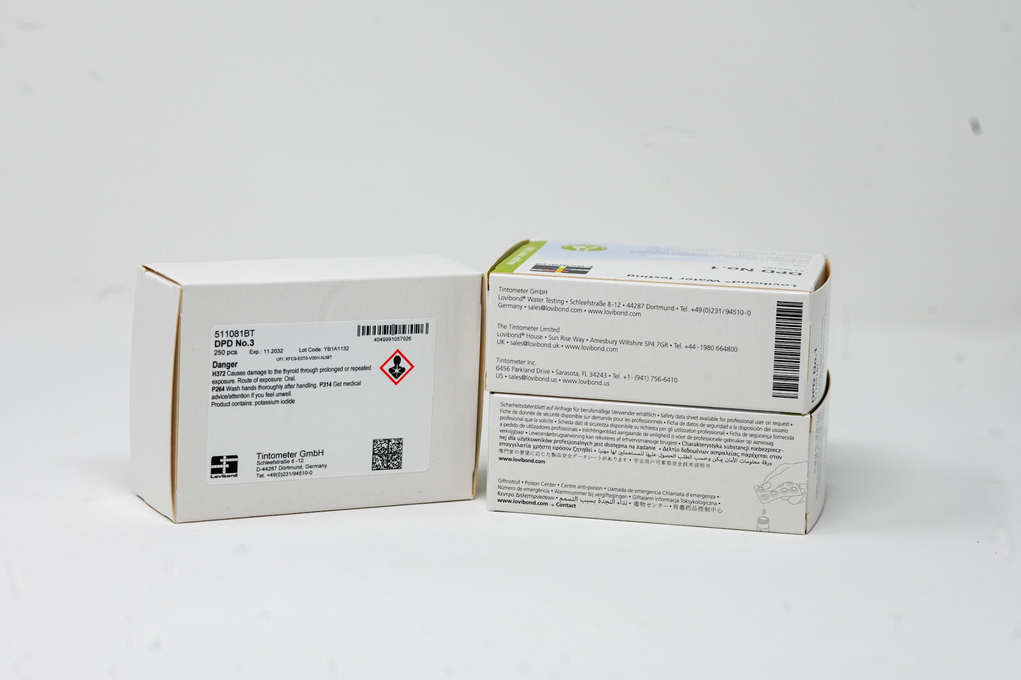 Lovibond DPD No.1, DPD No.3 & pH Reagents