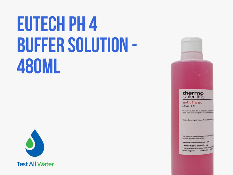 Eutech pH 4  Buffer Solution - 480ml