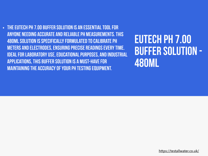 Eutech pH 7.00  Buffer Solution - 480ml