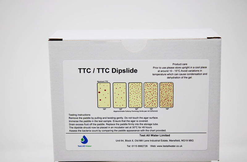 TTC/TTC Dipslides (Test All Water)