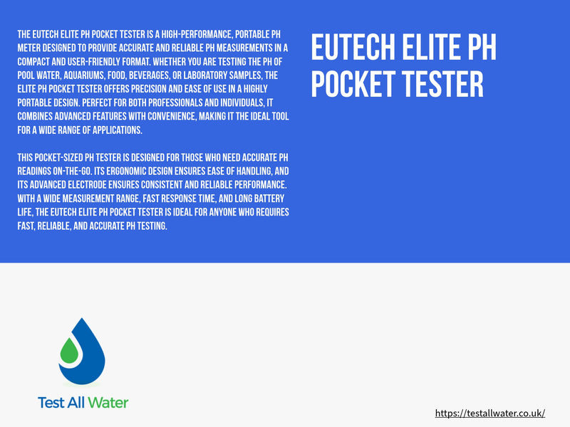 Eutech™ Elite pH Pocket Tester