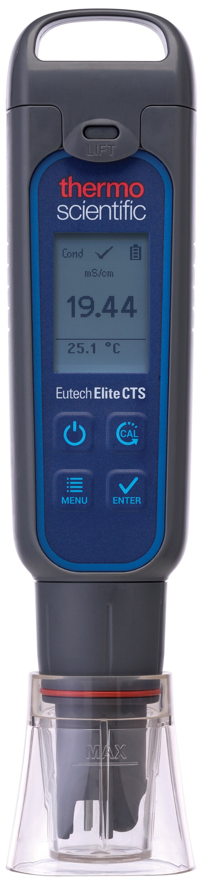 Thermo Scientific Eutech™ Elite Conductivity/TDS/Salinity/Temp pocket tester - cup sensor.