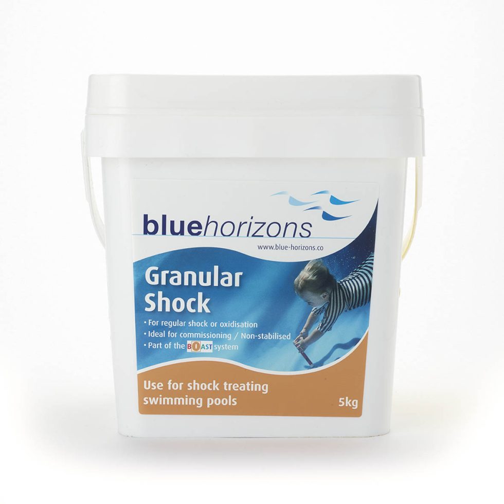 Blue Horizons Granular Shock Chlorine 5kg (Use Test All Water SHGRAN5OL as alternative)