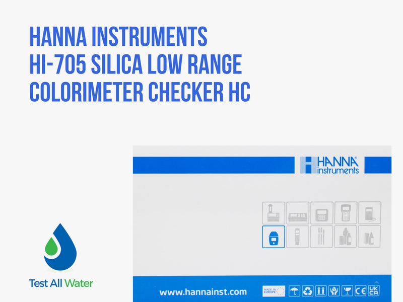 Hanna Instruments HI-705 Silica Low Range Colorimeter Checker HC