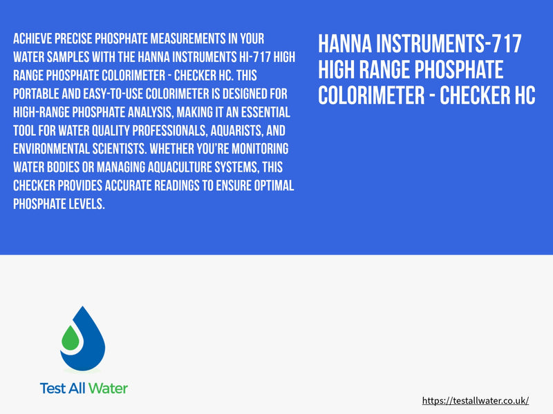 Hanna Instruments HI-717-25 Reagents For Phosphate HR Checker