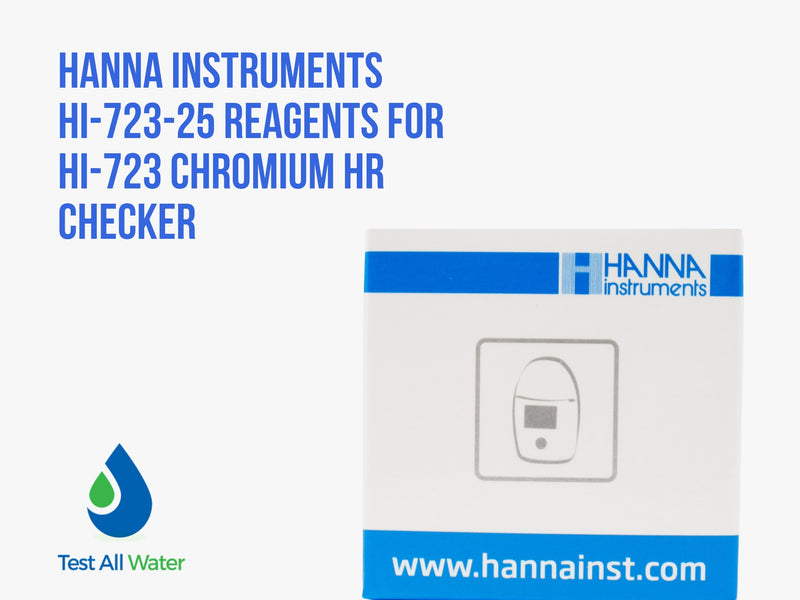 Hanna Instruments HI-723-25 Reagents for HI-723 Chromium HR Checker