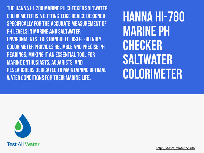 Hanna Instruments-HI-780 Marine pH Checker Saltwater Colorimeter