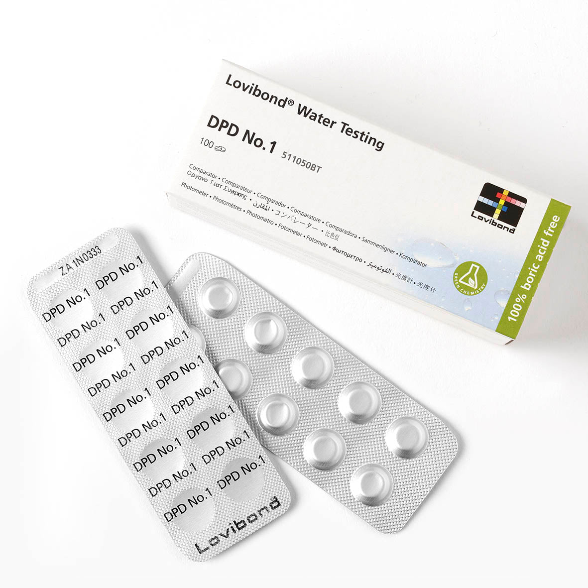 Lovibond DPD No 1 Free Chlorine Reagents