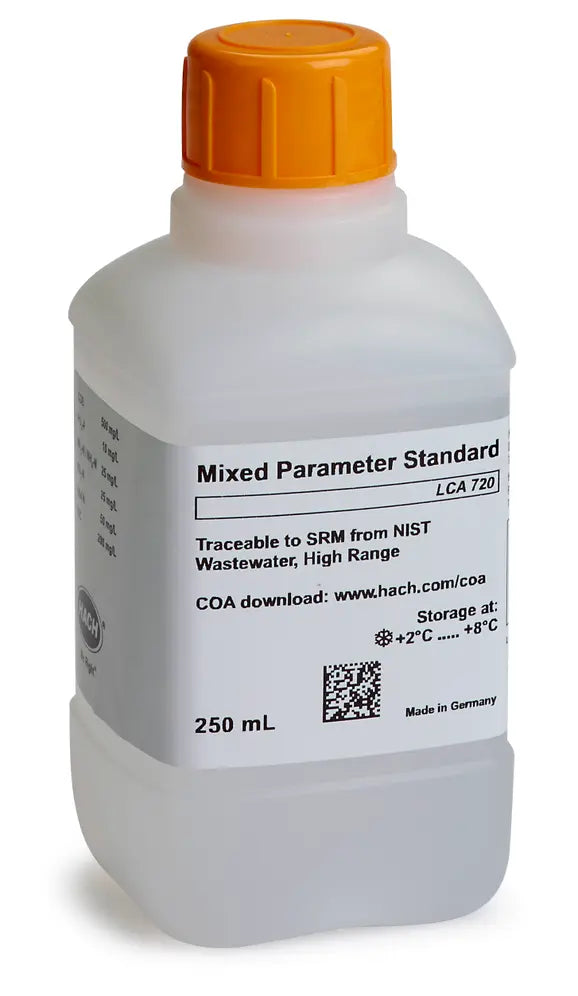 Hach Addista Mixed-Parameter Standard, NIST, Wastewater, High Range