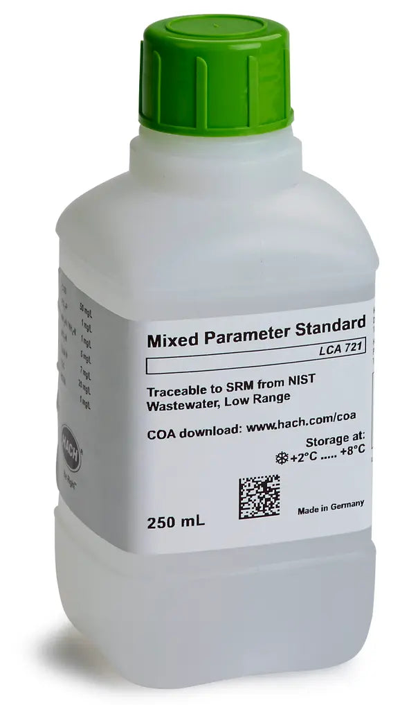 Hach Addista Mixed-Parameter Standard, NIST, Wastewater, Low Range