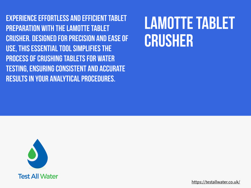 LaMotte Tablet crusher