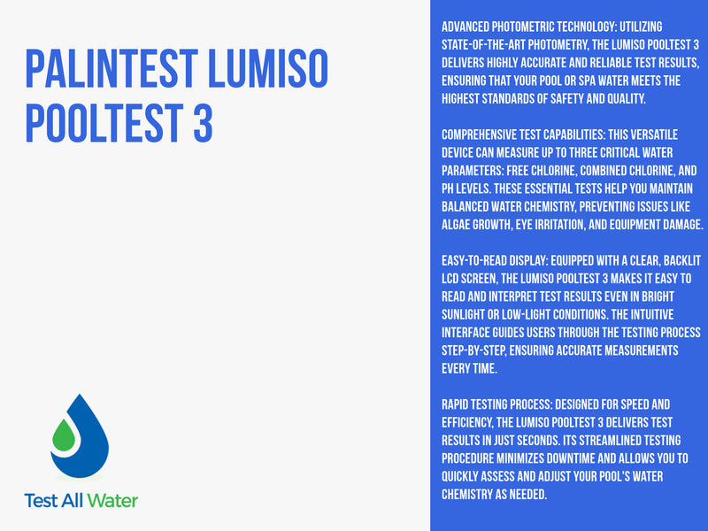 Palintest Lumiso Pooltest 3