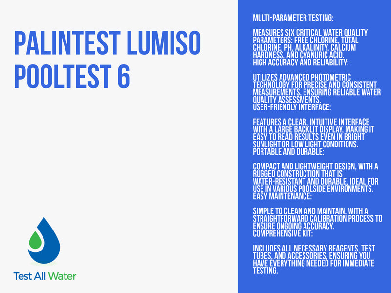 Palintest Lumiso Pooltest 6