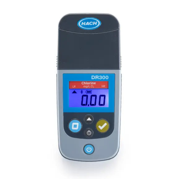 DR300 Pocket Colorimeter, Chlorine, Free + Total, LR/HR, with Box