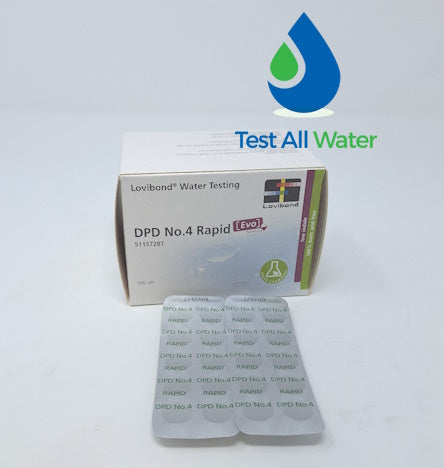 Lovibond DPD 4 Rapid Dissolve Tablets