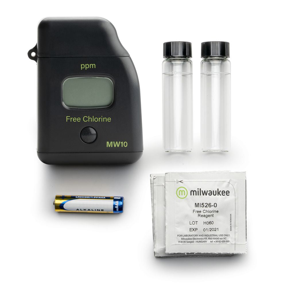 MW10 Digital Free Chlorine Tester