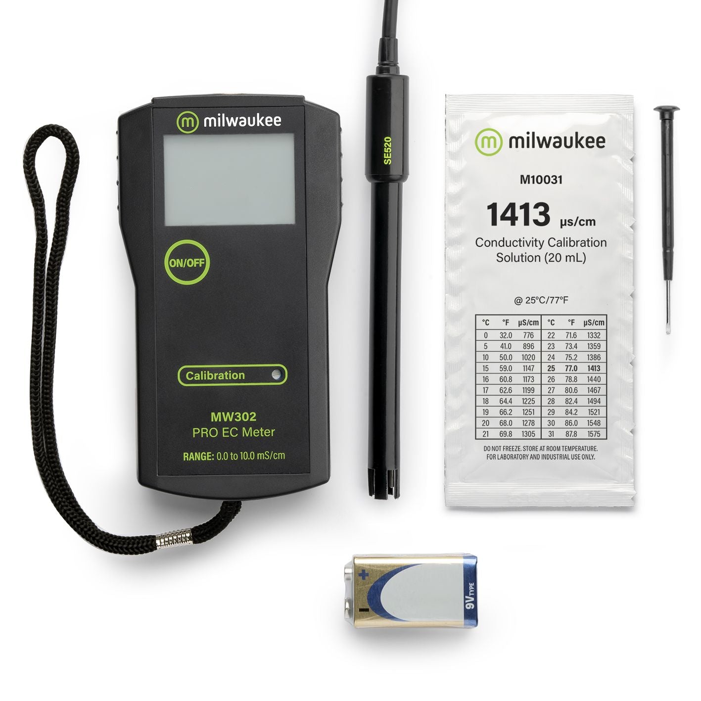 Milwaukee MW302 PRO High Range Conductivity Meter