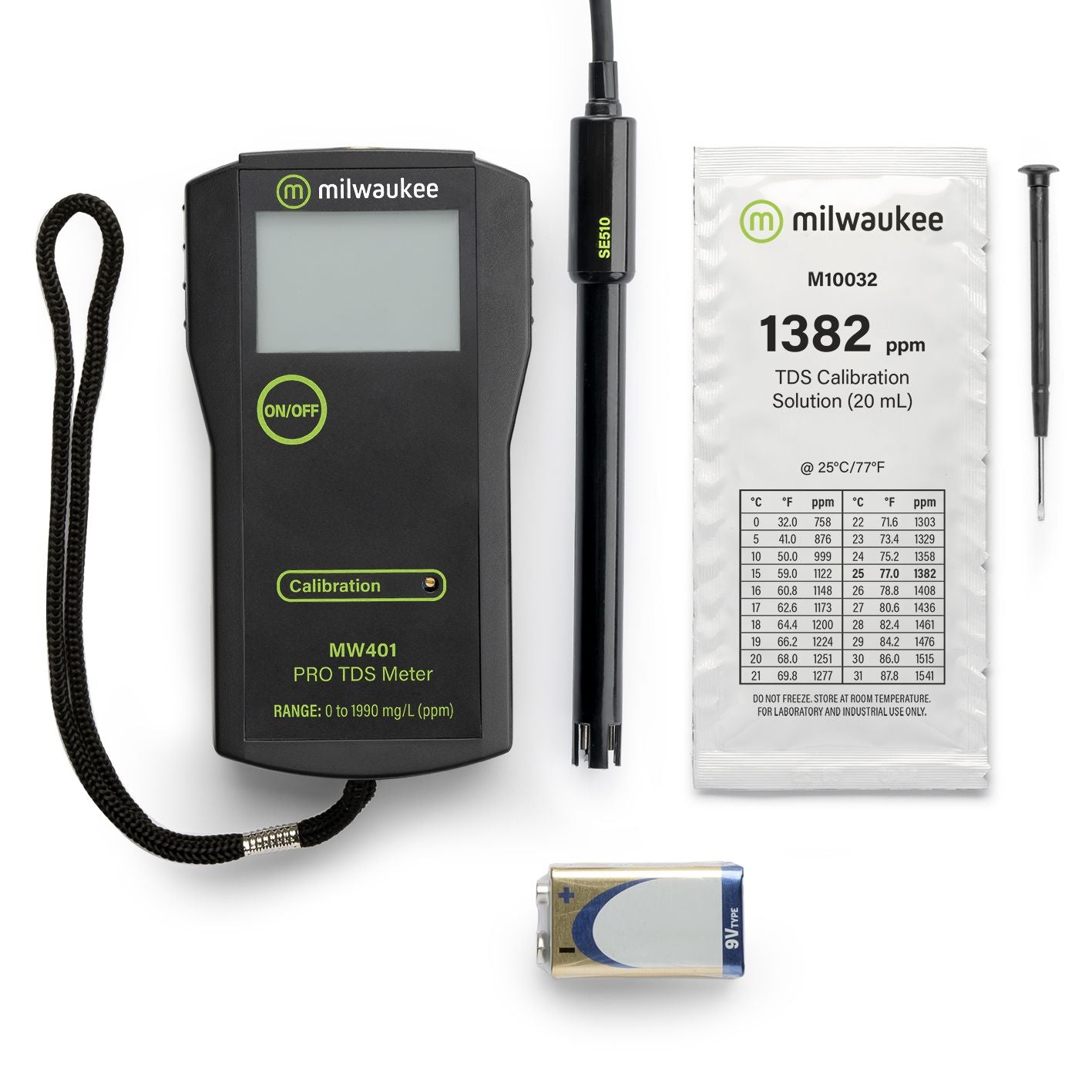 Milwaukee MW401 PRO Low Range Total Dissolved Solids Meter
