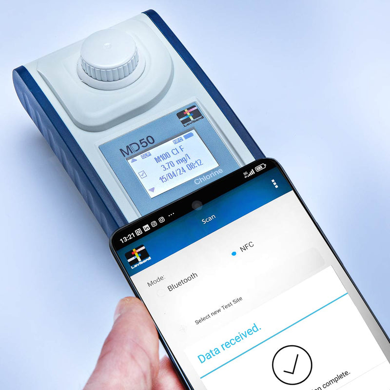 Lovibond MD50 Molybdenum Photometer with Tablet Reagents