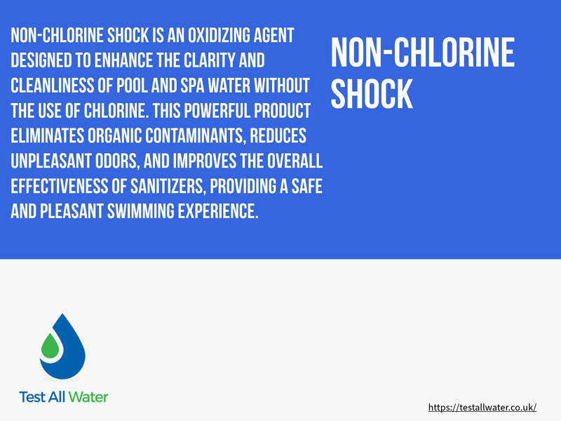 Test All Water Spa Non Chlorine Shock