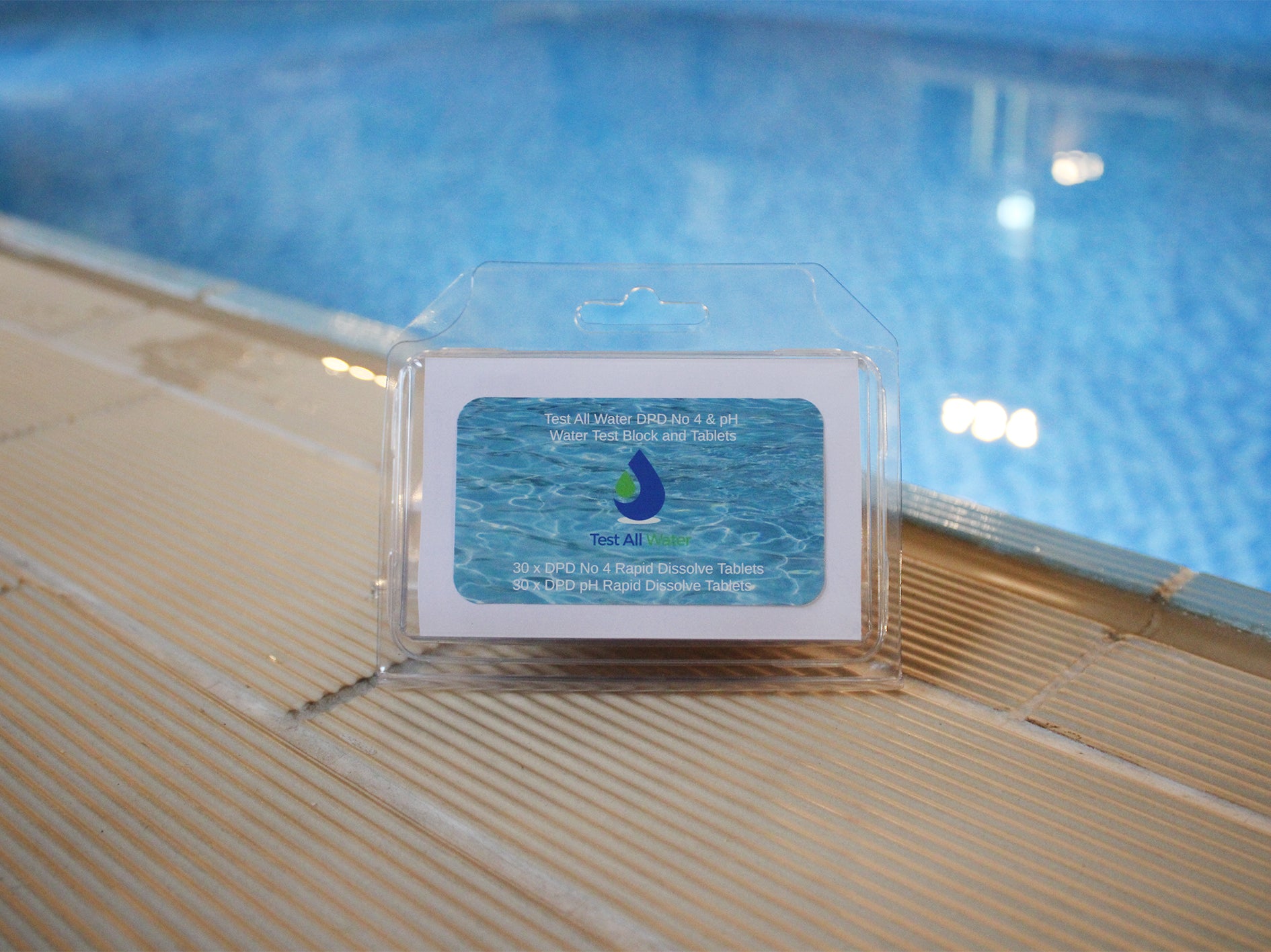 Test All Water DPD No 4 & pH Water Test Block and Tablets
