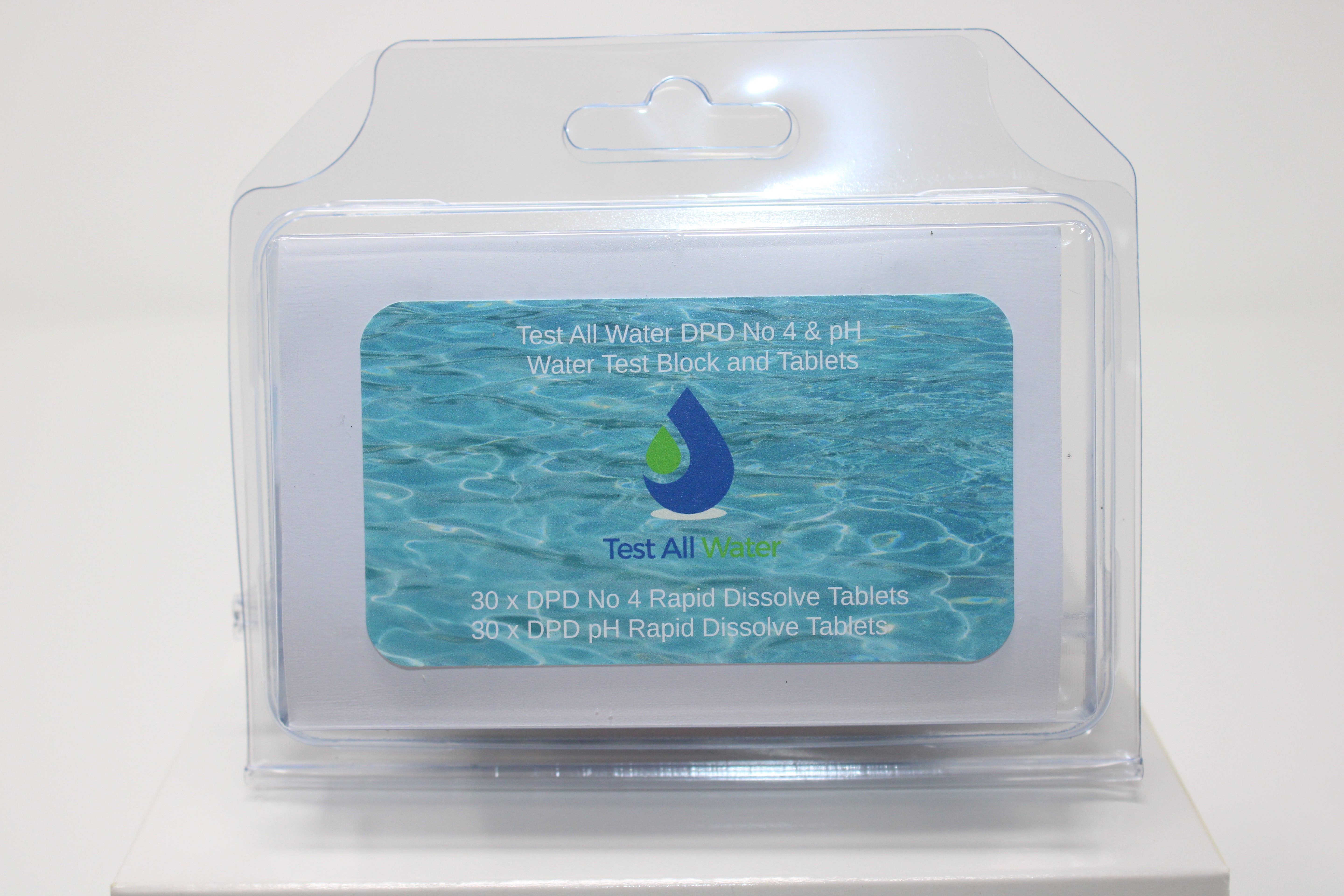 Test All Water DPD No 4 & pH Water Test Block and Tablets
